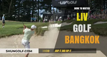 Tee Off in Style: Your Guide to Watching LIV Golf Bangkok