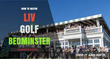 Tee Off to Excitement: Your Guide to Watching LIV Golf Bedminster