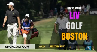 Tee Off with LIV Golf Boston: Your Ultimate Viewing Guide