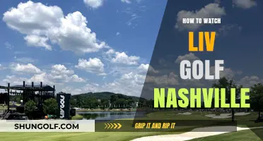Tee Off to Excitement: Your Guide to Watching LIV Golf Nashville