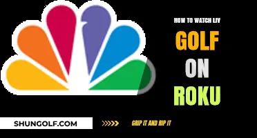 Stream Live Golf on Roku: A Comprehensive Guide