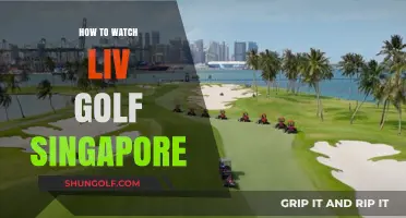 Tee Off to Excitement: Your Guide to Watching LIV Golf Singapore