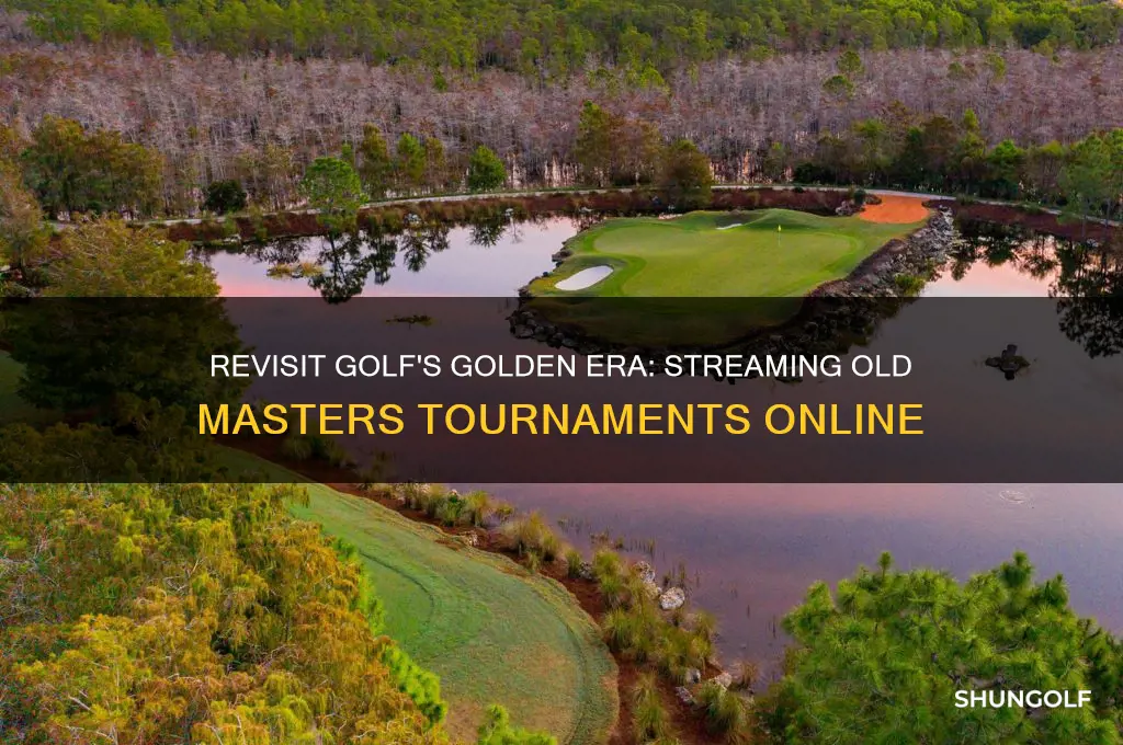 how to watch old masters golf
