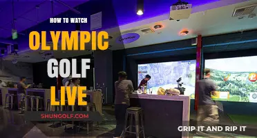 Tee Off to the Olympics: Your Guide to Watching Golf Live