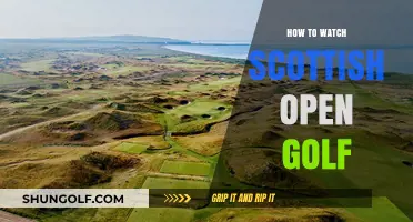 Watch Scottish Open Golf Live: Streaming Guide & Tips