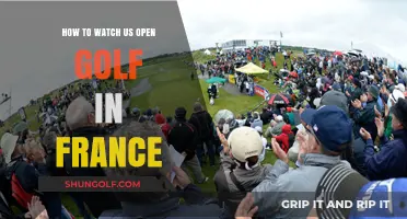 Watch US Open Golf in France: Streaming Guide & Tips