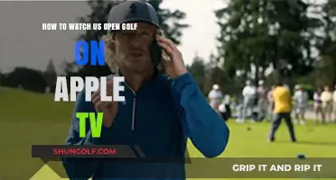 Watch US Open Golf on Apple TV: A Simple Guide