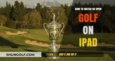 Watch US Open Golf on iPad: Easy Streaming Guide