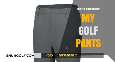 Waterproof Golf Pants: Keep Dry on the Course