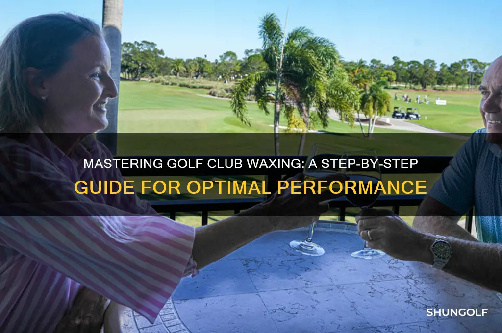 how to wax a golf club
