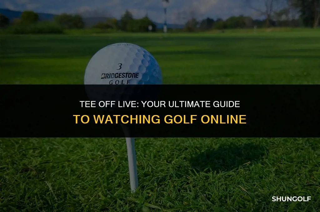 how to waych liv golf