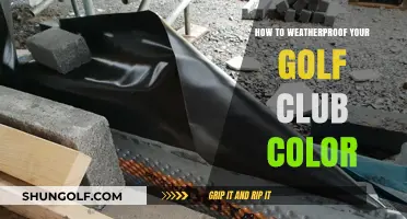 Protect Your Golf Club Color: Weatherproofing Tips for Longevity