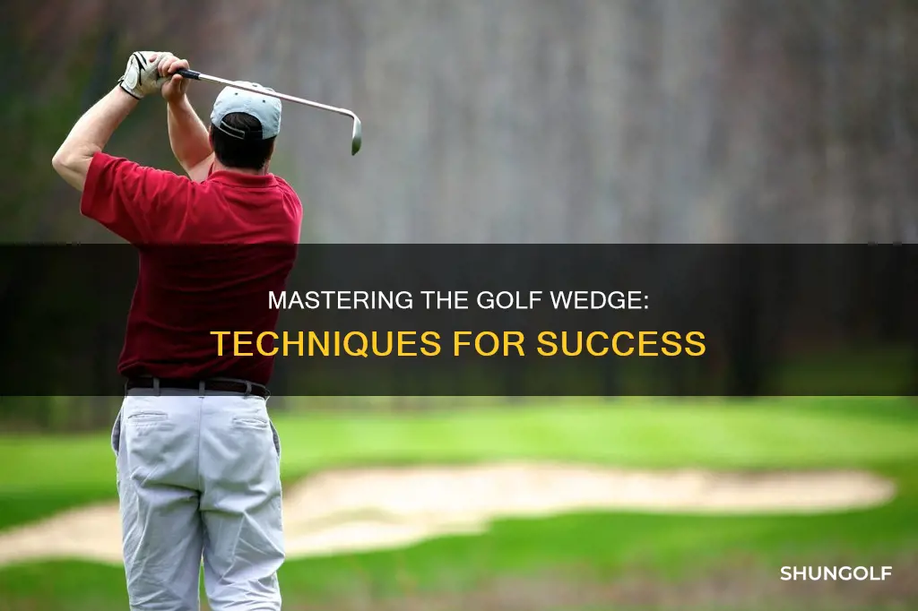 how to wedge golf