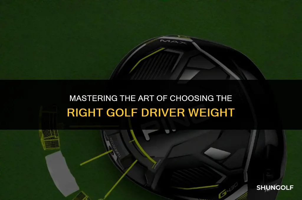 how to weight a golf driver