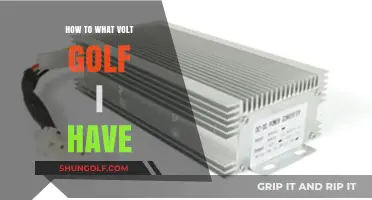 How to Determine the Correct Golf Cart Voltage for Your Needs