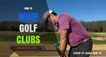 Master the Art: How to Whip Golf Clubs Like a Pro