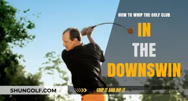 Mastering the Downswing Whip: Techniques for Powerful Golf Club Control