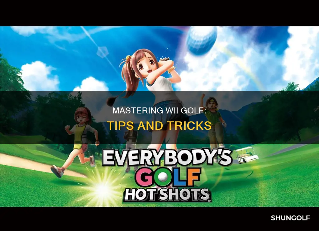 how to wii golf