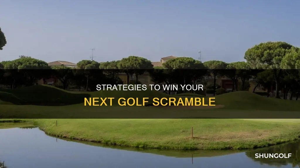 how to win a golf scramble