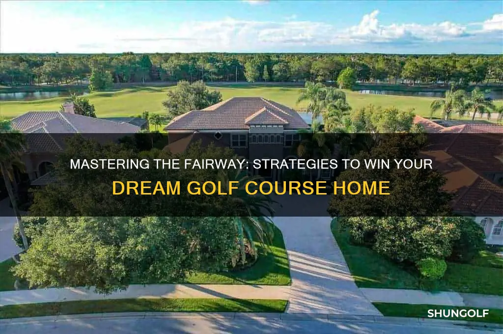 how to win a house on the golf course