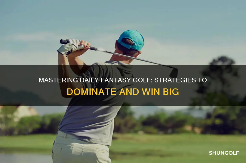 how to win at daily fantasy golf