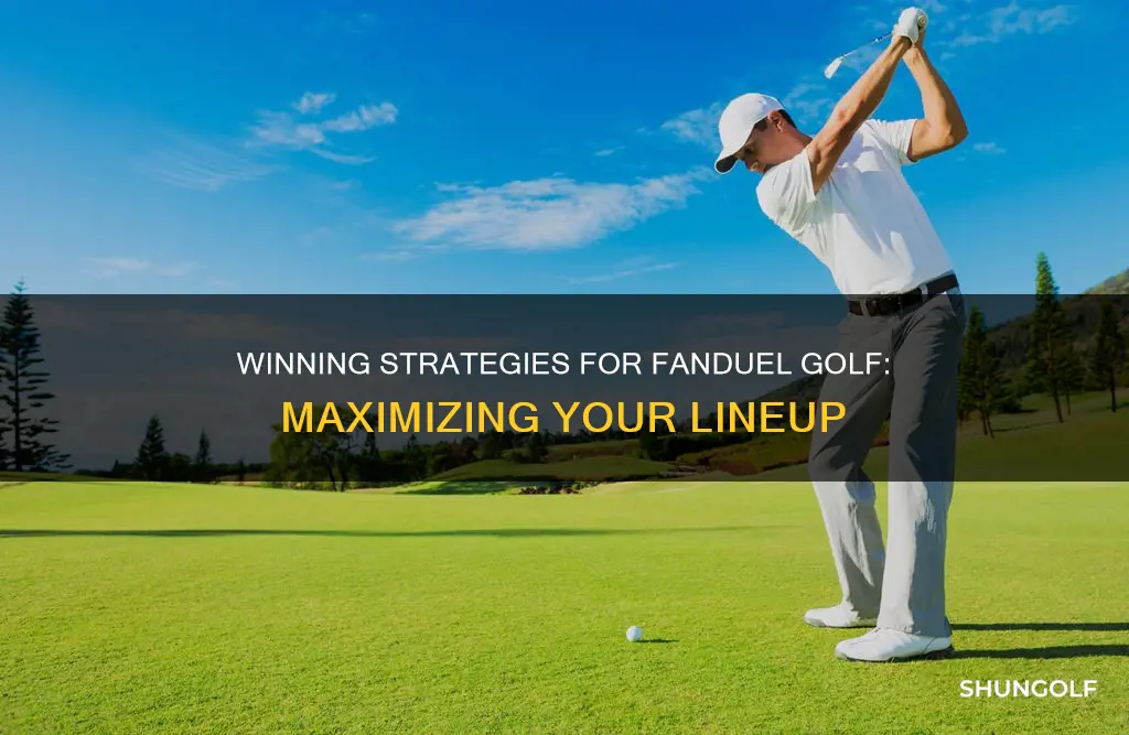how to win at fanduel golf