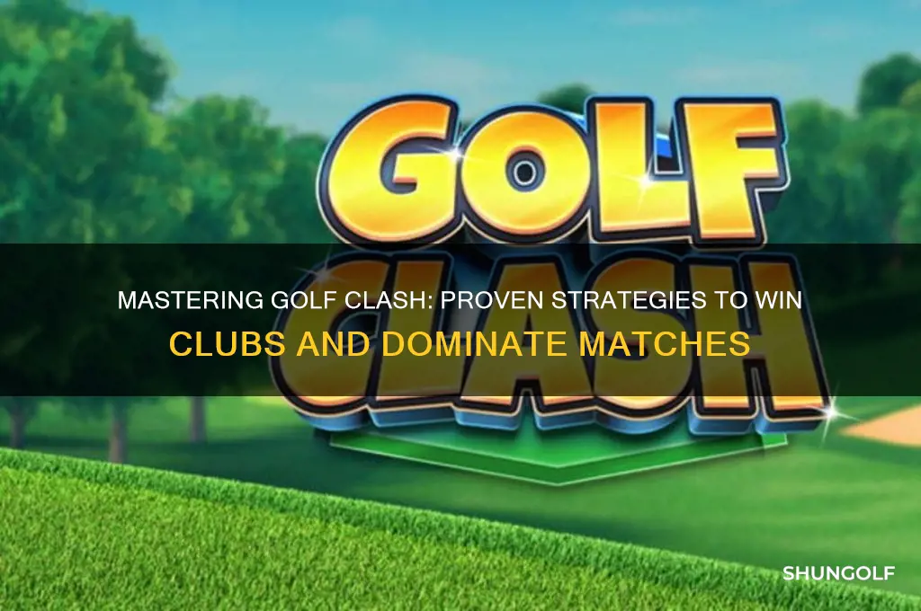 how to win clubs in golf clash
