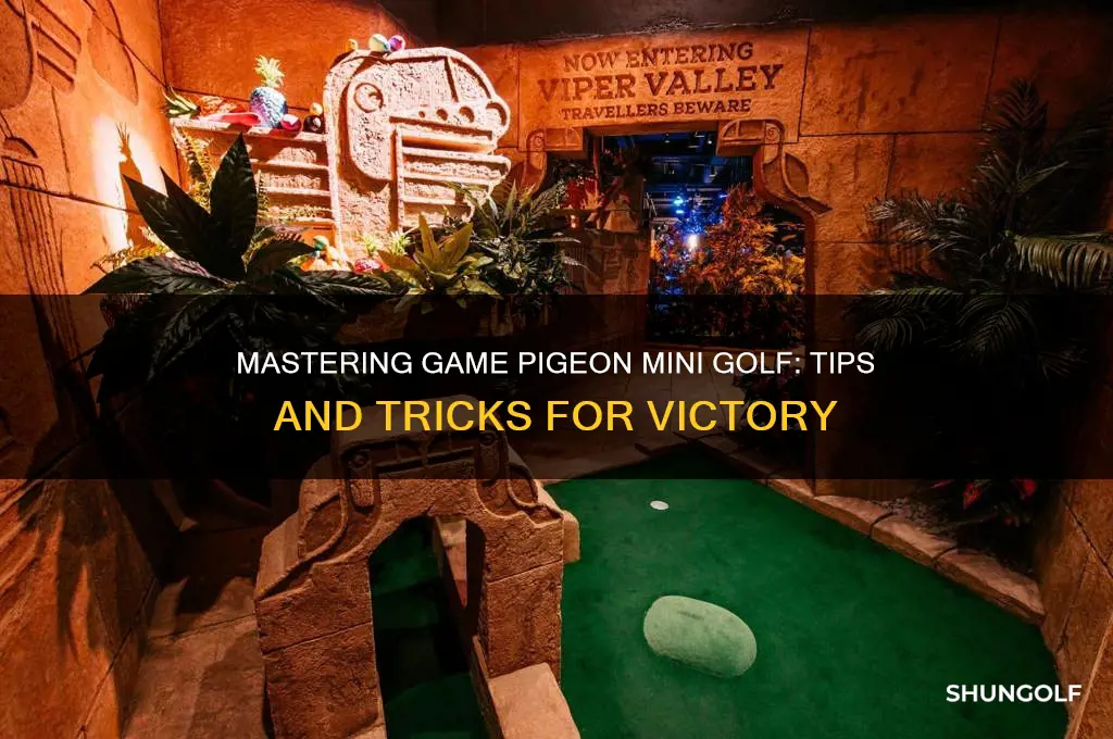 how to win game pigeon mini golf