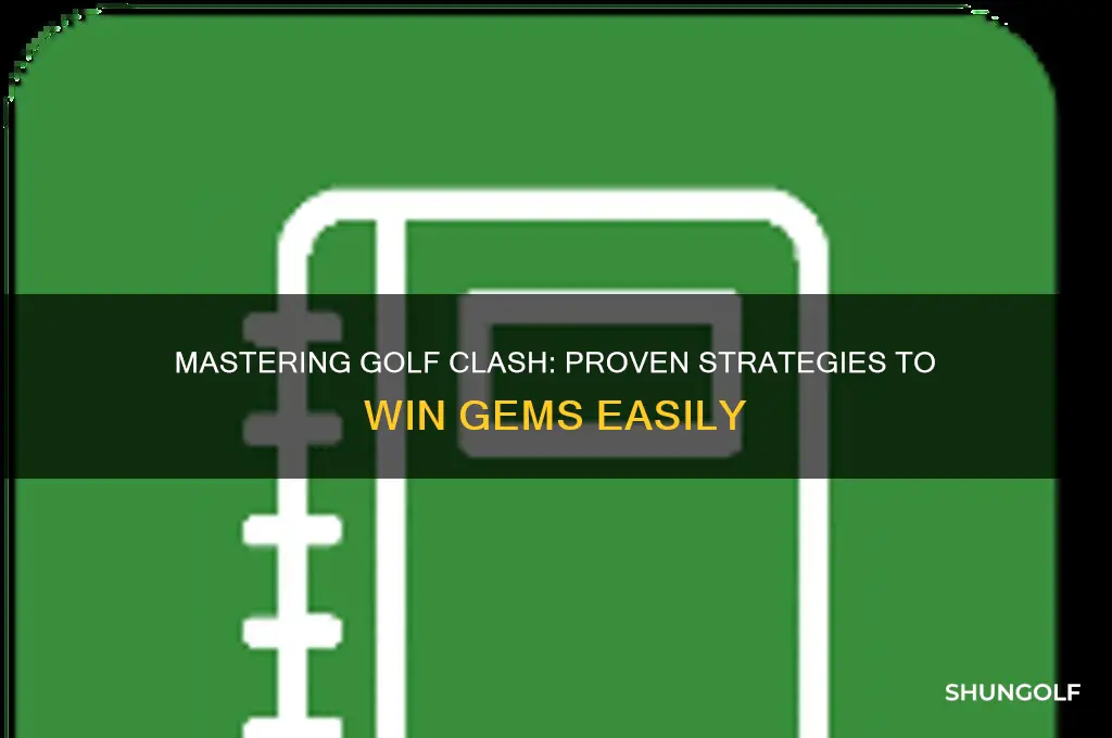 how to win gems in golf clash