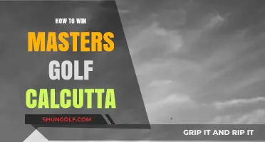 Strategies to Win the Masters Golf Calcutta