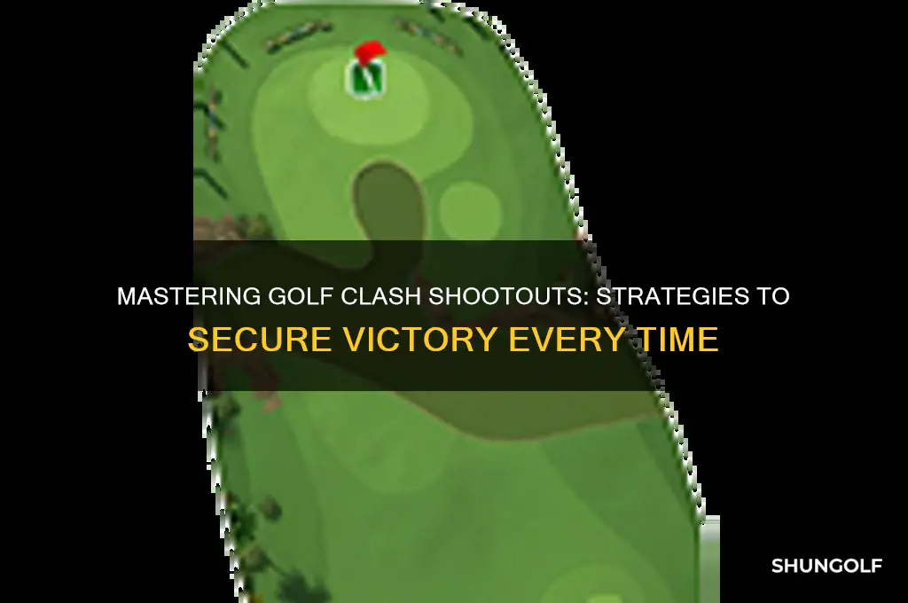 how to win shootouts in golf clash