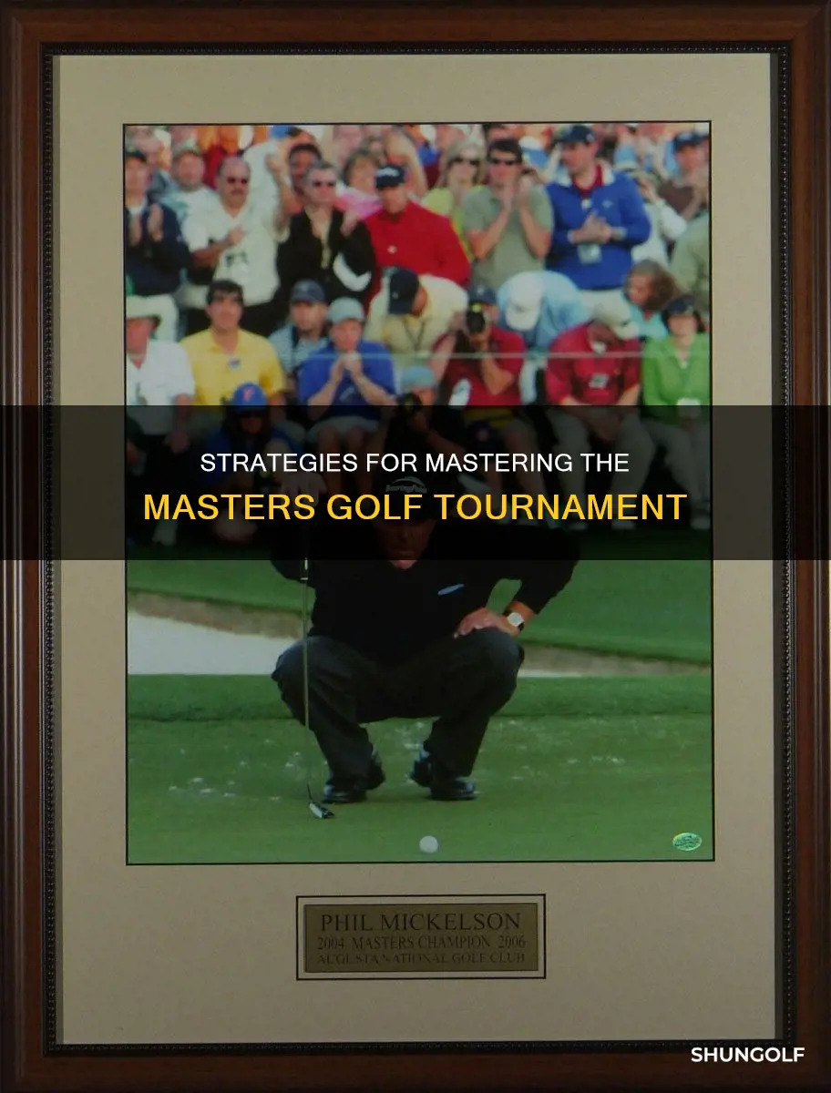 how to win the masters golf