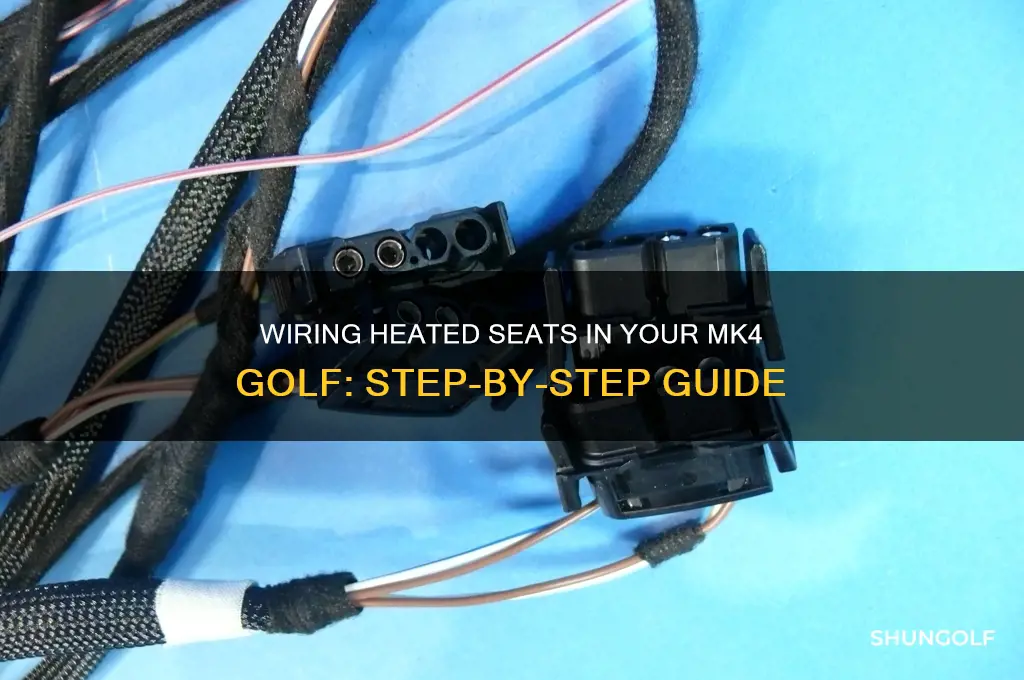 how to wire heated seats mk4 golf