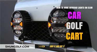 Wiring Offroad Lights on Your Club Car Golf Cart: A Step-by-Step Guide