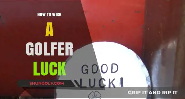 Golfing Greetings: Wishing Luck to Golfers
