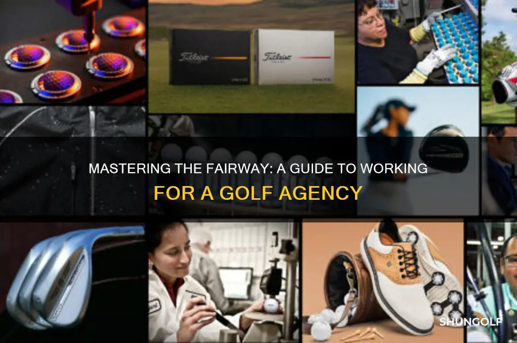 how to work for a golf agency