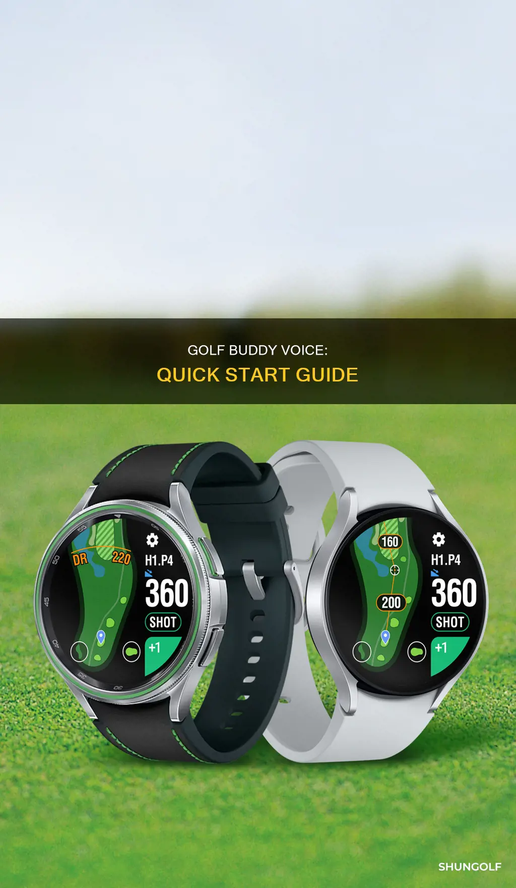 how to work golf buddy voice