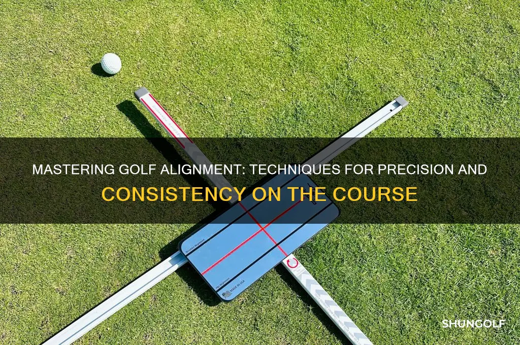 how to work on alignment in golf