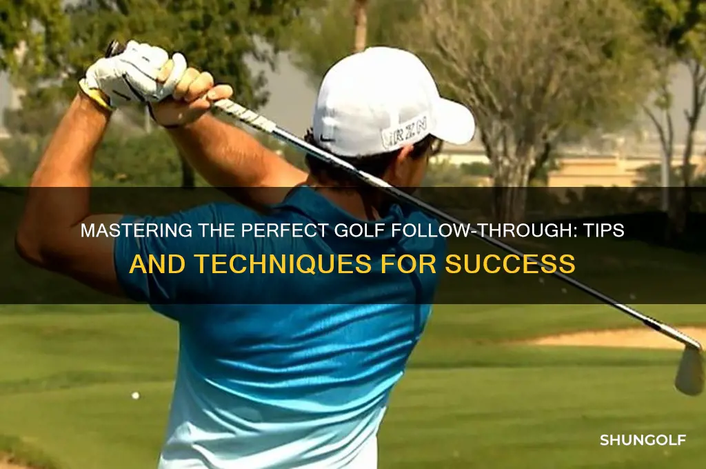 how to work on golf follow thru