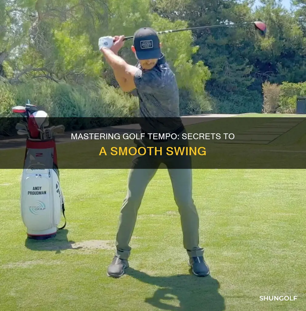 how to work on golf tempo