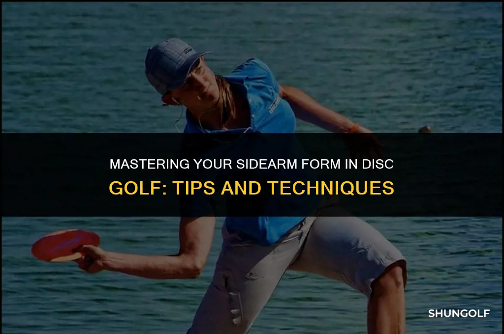 how to work on sidearm form disc golf