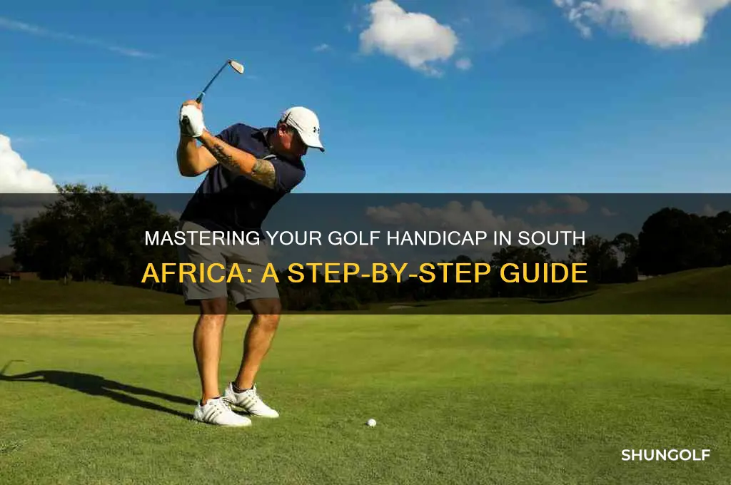 how to work out golf handicap south africa