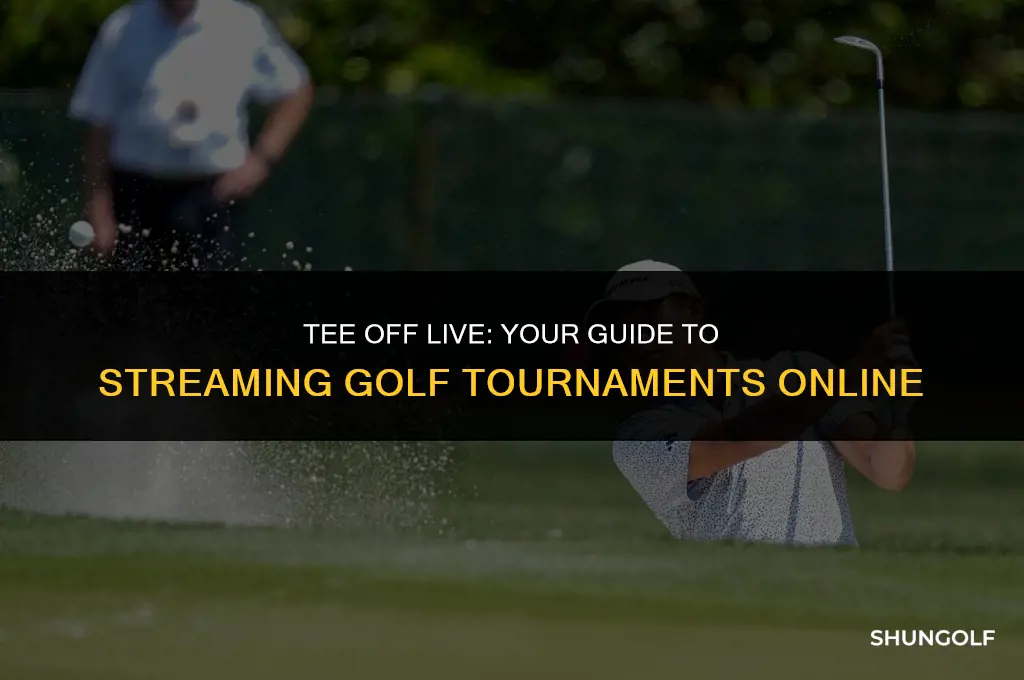 how to wqtch liv golf