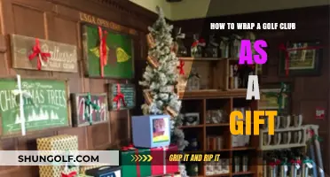 Creative Golf Club Gift Wrapping: A Step-by-Step Guide