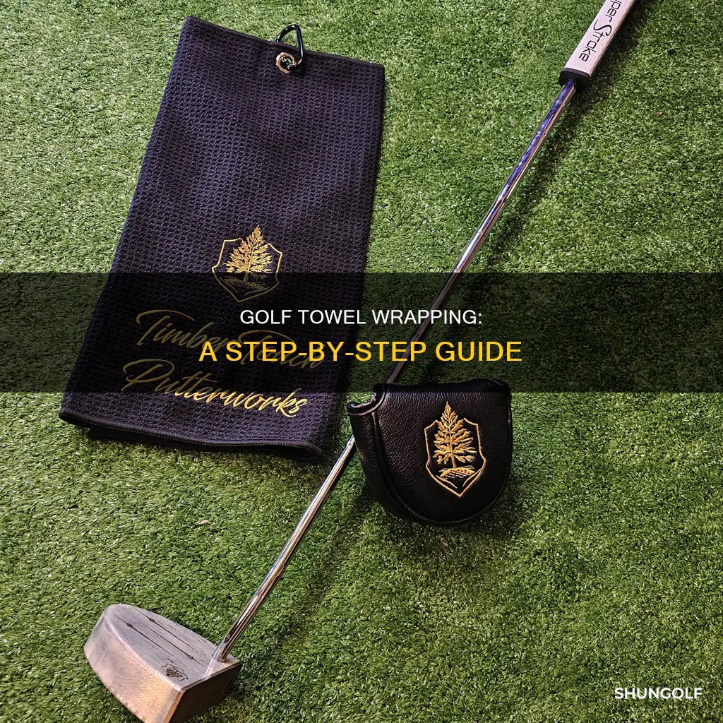 how to wrap a golf towel