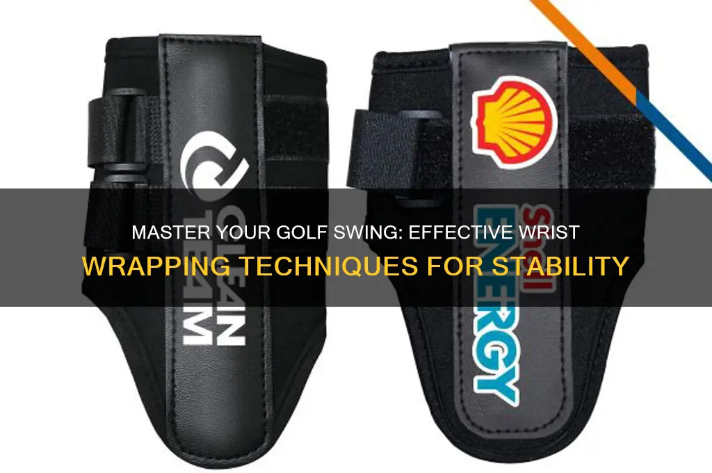 how to wrap a wrist for golf
