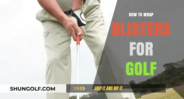 Golf Blister-Proofing: Wrapping for Pain-Free Swings