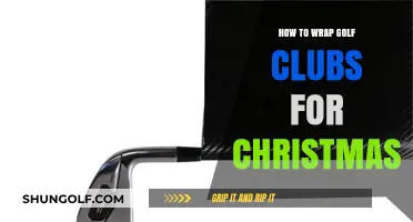 Perfectly Wrap Golf Clubs for Christmas: A Step-by-Step Guide