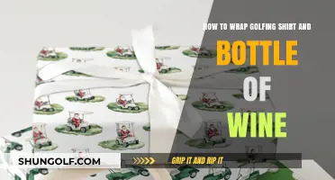 Creative Gift Wrapping Ideas for Golf Shirts and Wine Bottles