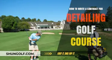 Mastering Golf Course Detailing Contracts: Essential Steps for Clear Agreements